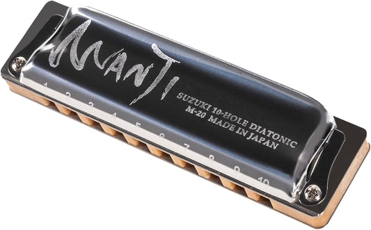 SUZUKI Harmonica, Silver Manji-A