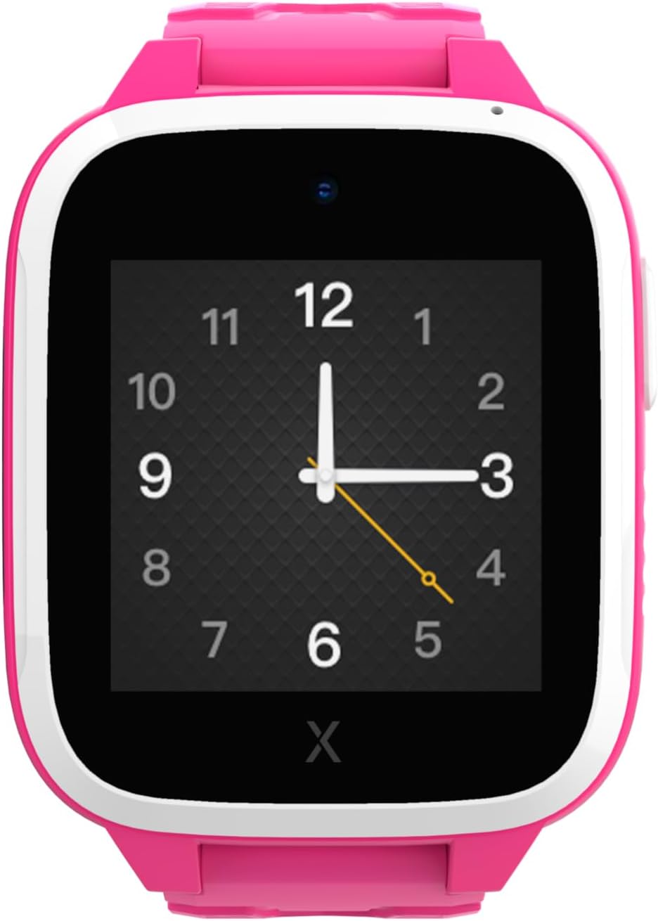 XPLORA XGO 3 - Watch Phone for Children (4G) - Calls, Messages, Kids School Mode, SOS Function, GPS Location, Camera and Pedometer – (Subscription Required) (Pink)
