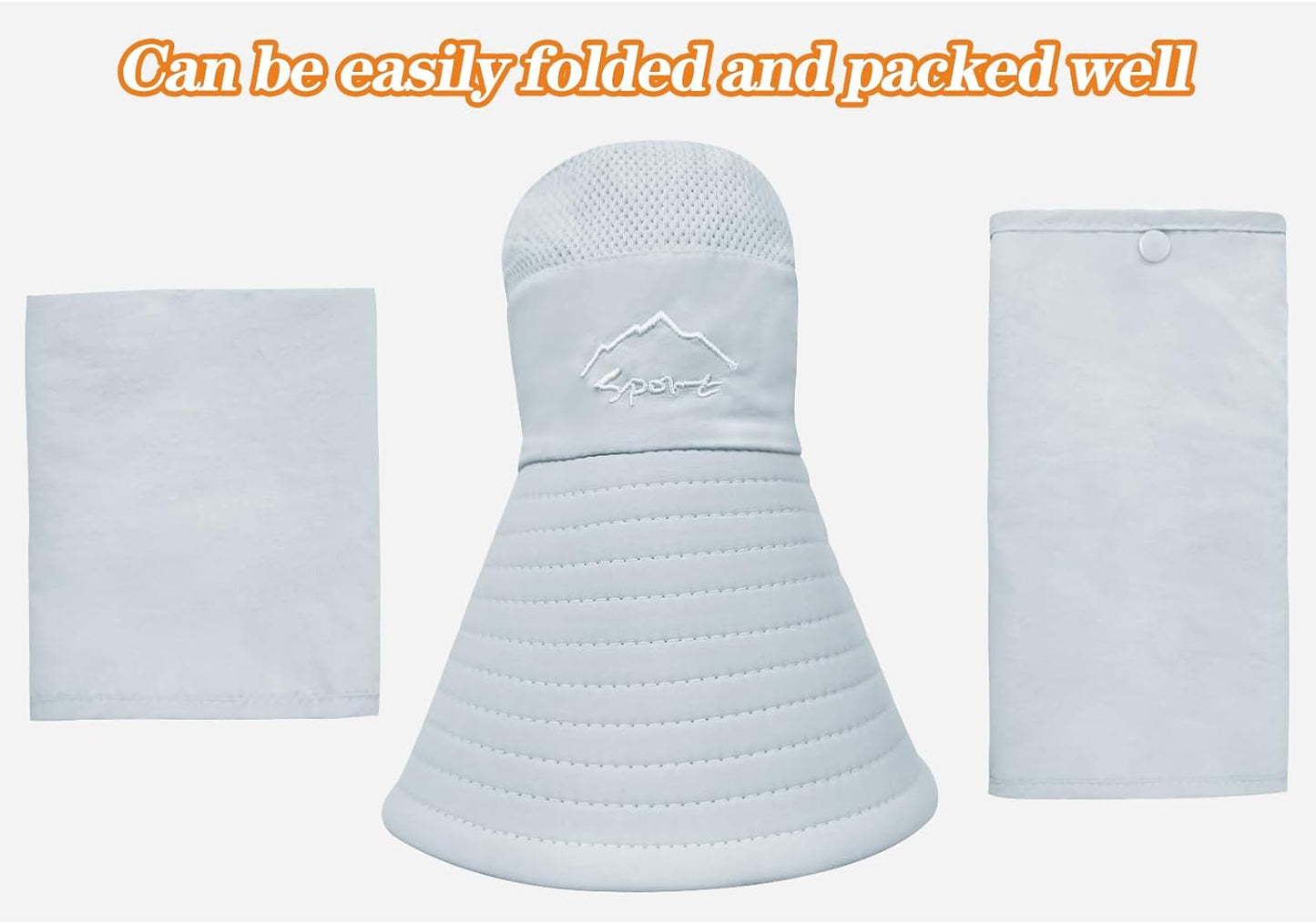 Sun Hats for Men Women Fishing Hat UPF 50+ Breathable Wide Brim Summer UV Protection Hat