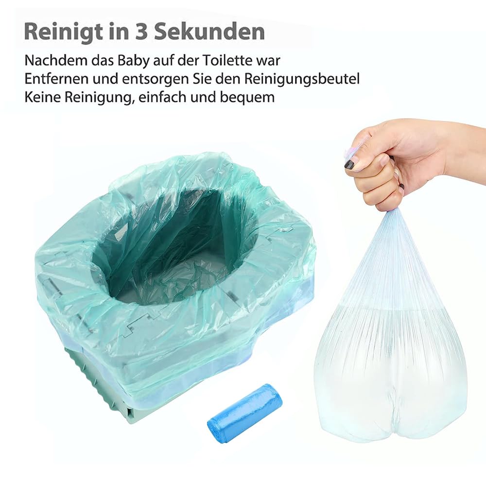 SunnySmile Travel Potty for Car，Travel Potty for Kids，Portable Potty for Toddler，Apply to Camping, Tourism, Outdoor, Indoor