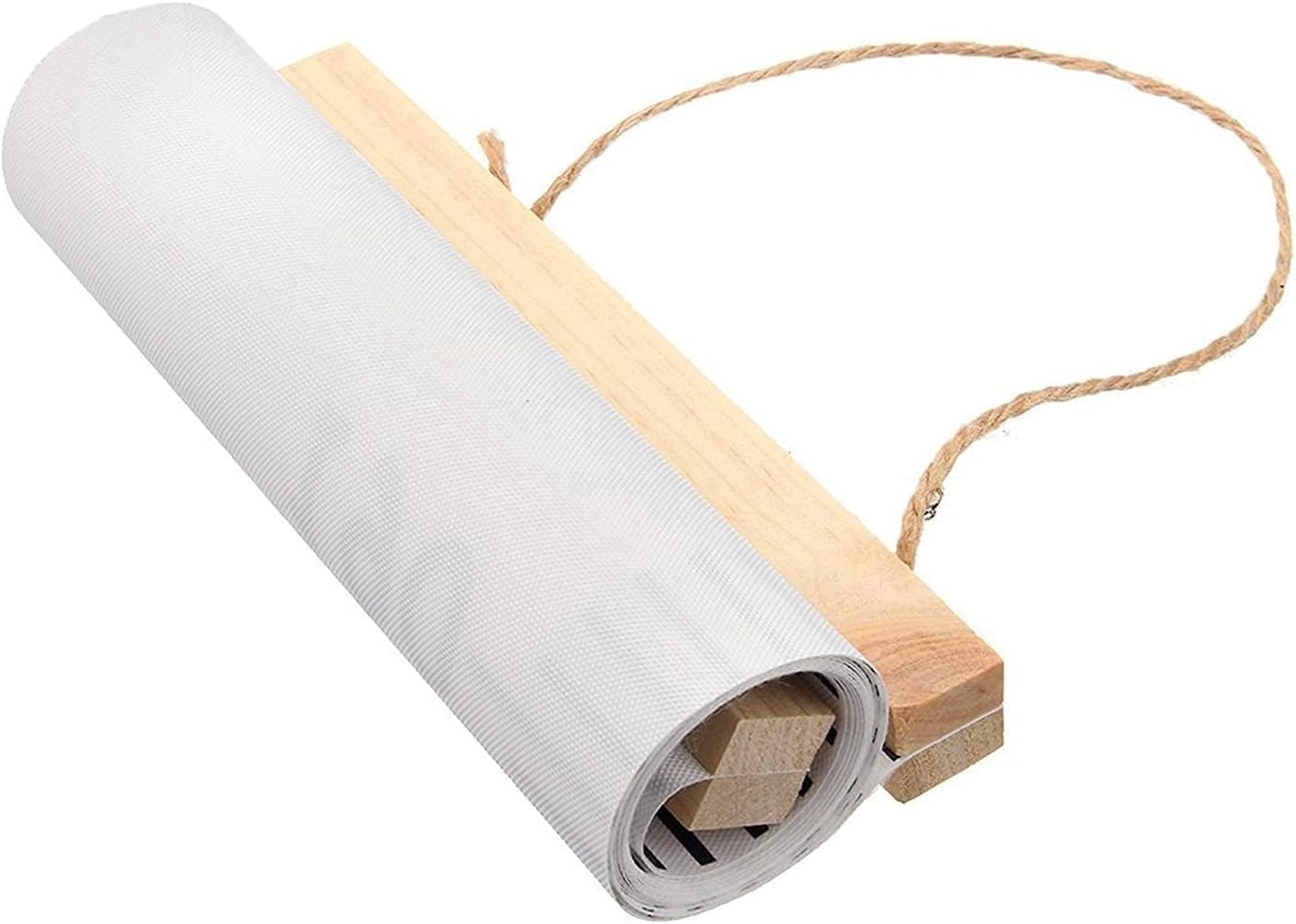 Kids Growth Chart, Wood Frame Fabric Canvas Height Measurement Ruler from Baby to Adult for Child's Room Decoration 7.9 x 79in (7.9 x 79in, Blue Dinosaur)