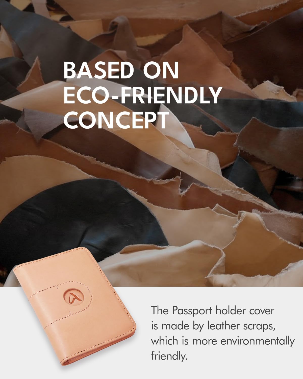 ALLIVE Passport Holder for Travel, Genuine Leather Passport Holder with Airtag Women Men,Travel Must Haves Airport Essentials, Passport Cover Travel Gifts Beige