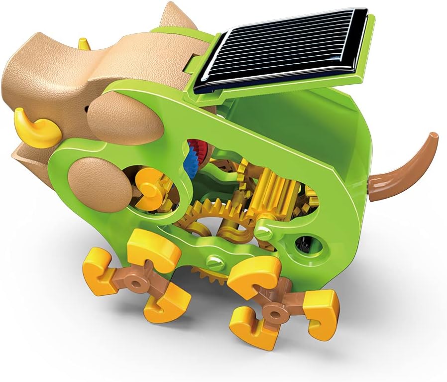 Solar Wild Boar, Solar Powered Energy Kit for Kids, Robotics, Educational STEM Birthday Kits Ages 8 and Up