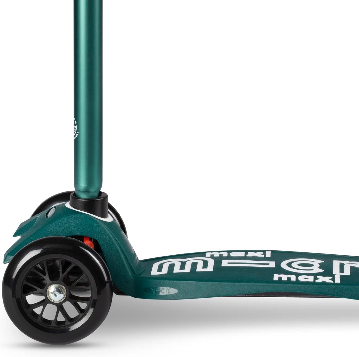 Micro Kickboard - Maxi Deluxe Eco 3-Wheeled, Lean-to-Steer, Swiss-Designed Micro Scooter Made with Recycled and Sustainable Materials for Elementary Kids, Ages 5-12