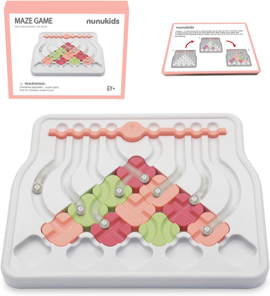 Marble Circuit Puzzle - Exciting Maze Game Toy for Kids, Fun Brain Teasers for Kids 6 Years and Above