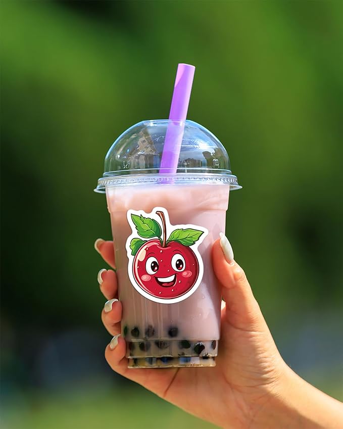 JCFIRE 200PCS Stickers for Kids, Waterproof Cute Mixed Animal Food Vinyl Scrapbook Stickers for Water Bottle, Book, Laptop, Goodie Bags Stuffers Kids Party Favors, Classroom Supplies Must Haves