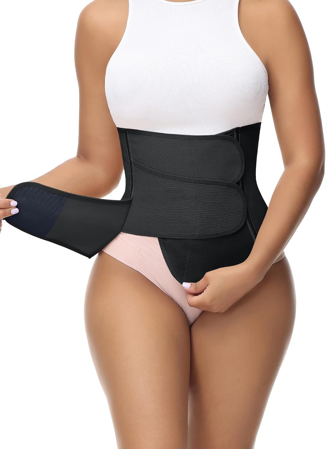 SHAPSHE Waist Trainer for Women Postpartum Recovery Wrap Waist Cincher Corset Shapewear Belly Band