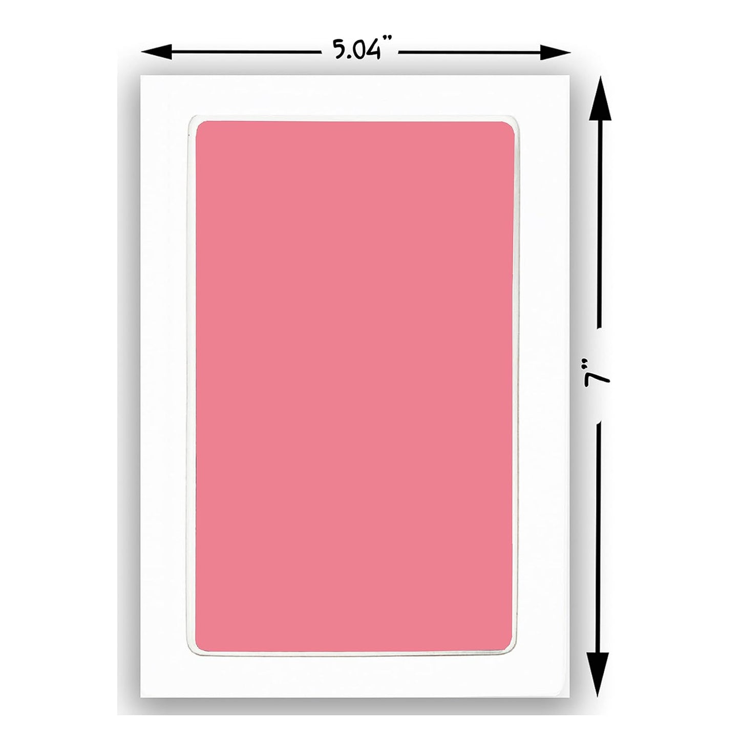 Extra Large Clean Touch Ink Pad for Baby Handprints and Footprints – Inkless Infant Hand & Foot Stamp – Safe for Babies, Doesn’t Touch Skin – Perfect Family Memory or Gift by Tiny Gifts, Pink