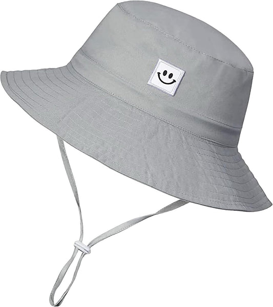 55cube Toddler Sun Hat Beach Bucket Hat for Girls Boys Toddlers