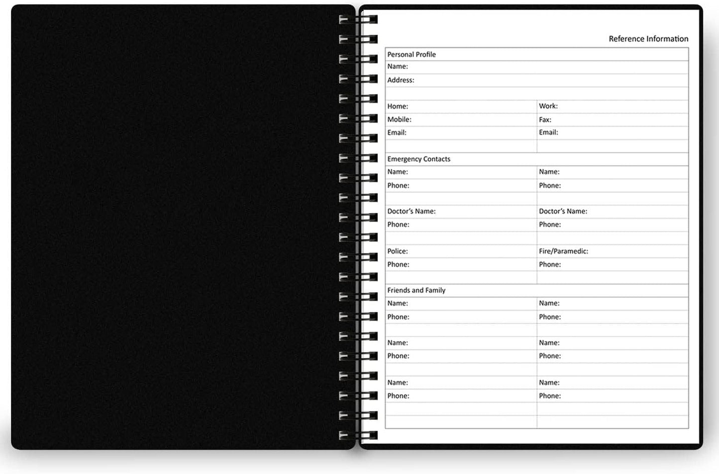 Undated Daily Planner - Undated Planner with Hourly Schedules, Action Items and Follow-up, A4 Daily Organizer Notebook to Increase Productivity, Appointment Book for Time Management, 8.5 × 11 Inch