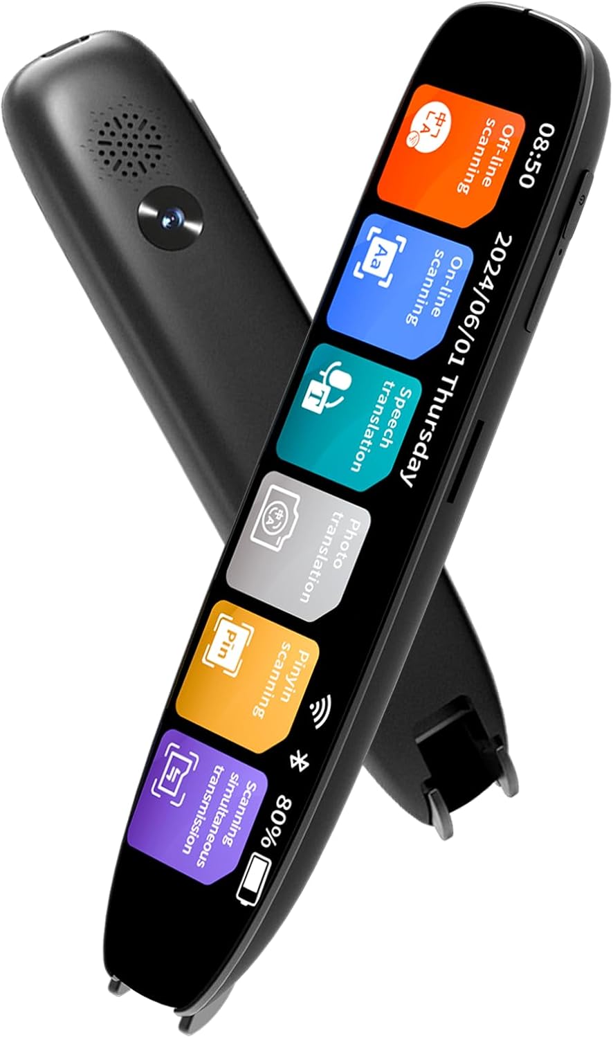 Translation Pen,Translator Pen for Dyslexia,142 Language Scan Reading Pen,Online/Offline/Text to Speech/Photo traductor Pen,Language Learners,Travel, Business People ﻿Pen Scanner