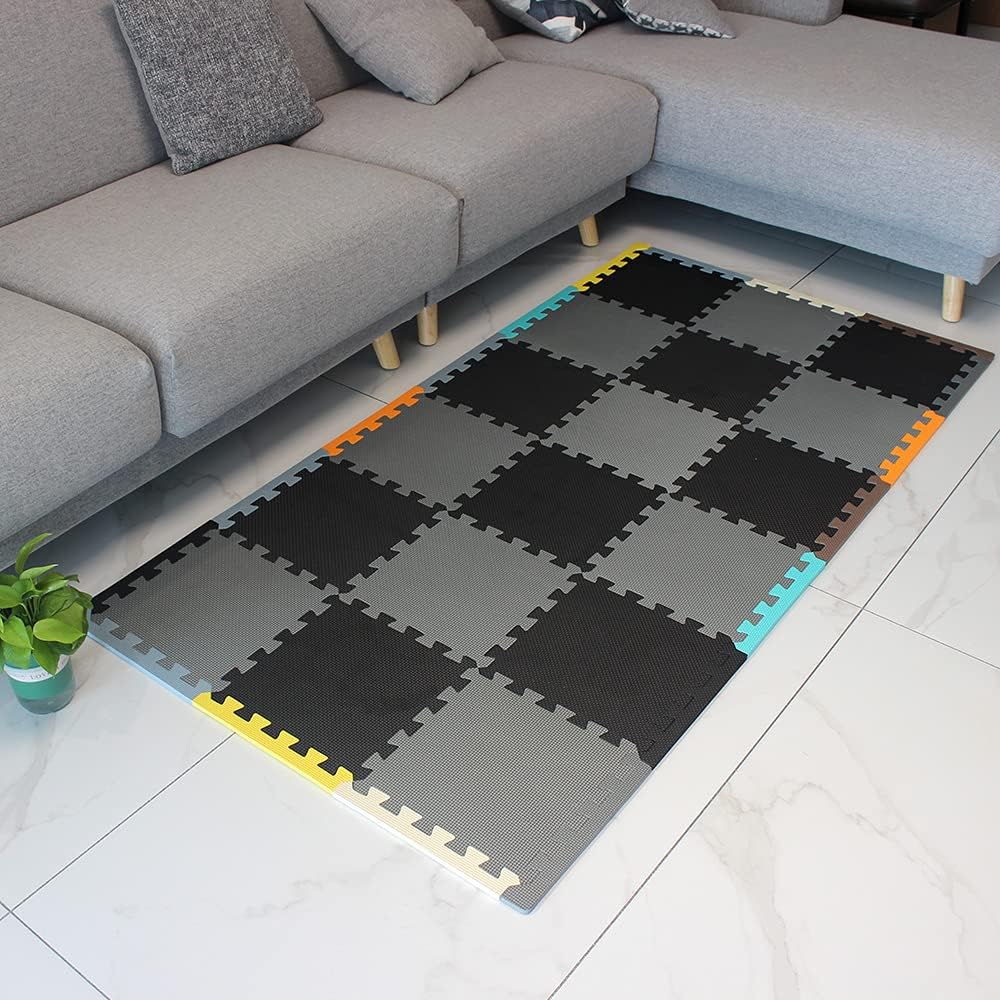 MQIAOHAM® 18Pieces Long Edges (for 18/20 Pieces Puzzle Play mats)