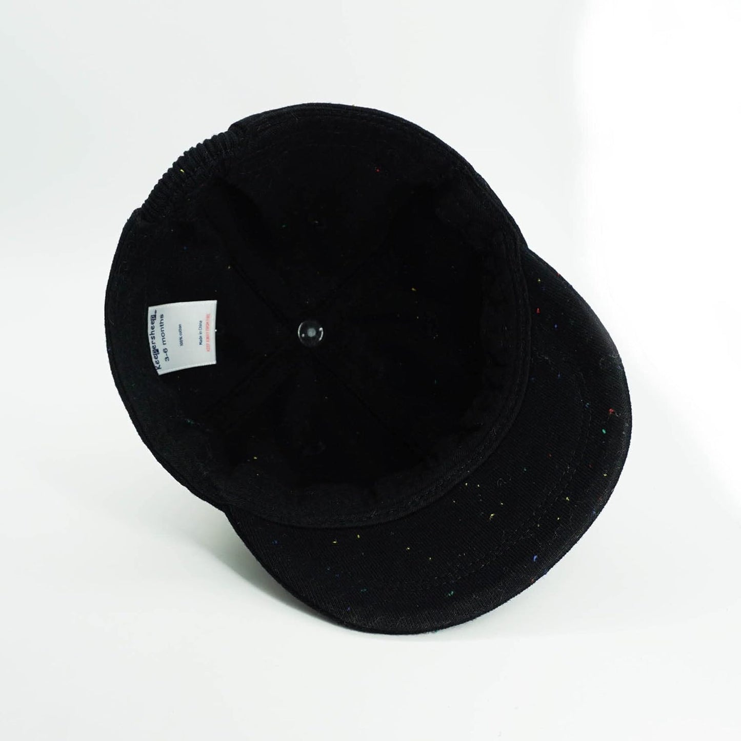 Keepersheep Baby Baseball Cap Infant Sun Hat, Cotton Knit with Soft Brim, Adjustable Soft Newborn Toddler Cap