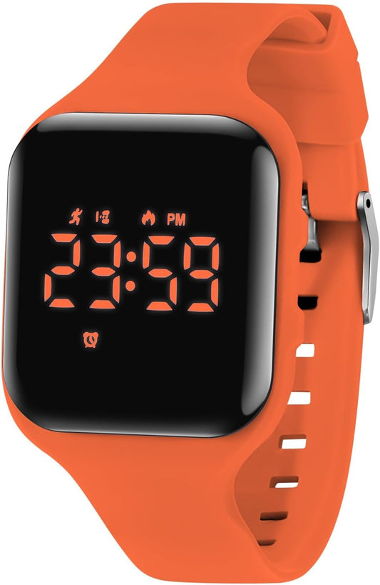 Kids Watches for Girls Boys Digital Sport Watch with Step Counter Pedometer Vibration Alarm Clock, No App Waterproof Fitness Tracker Kids Watch Boys Girls Teens Students Ages 5-16