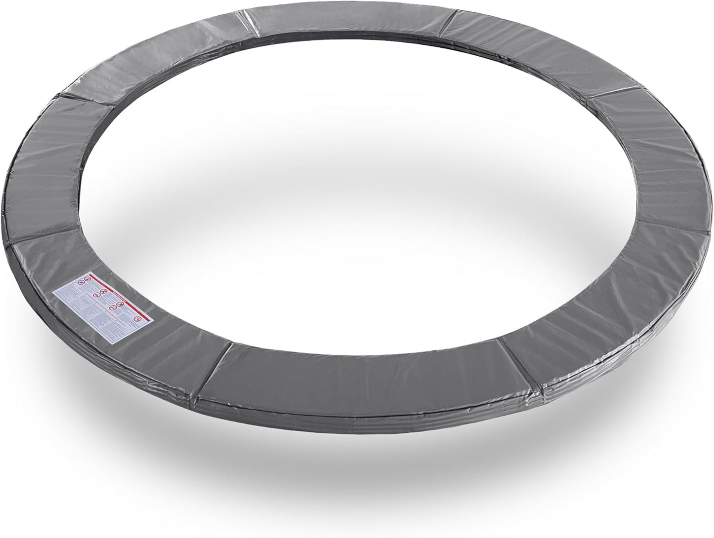 ExacMe Trampoline Pad Replacement 16 15 14 13 12 10 8 Foot, Waterproof Safety Spring Cover Round Frame Pad, No Hole for Pole