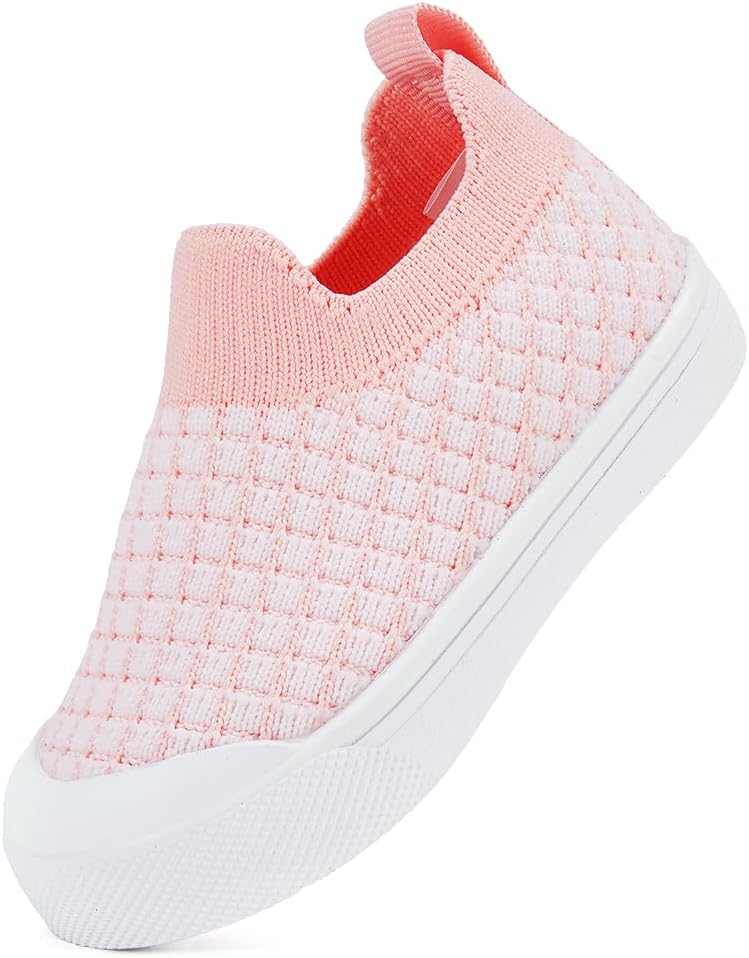 BMCiTYBM Baby Sneakers Girls Boys Lightweight Breathable Mesh First Walkers Shoes 6-24 Months