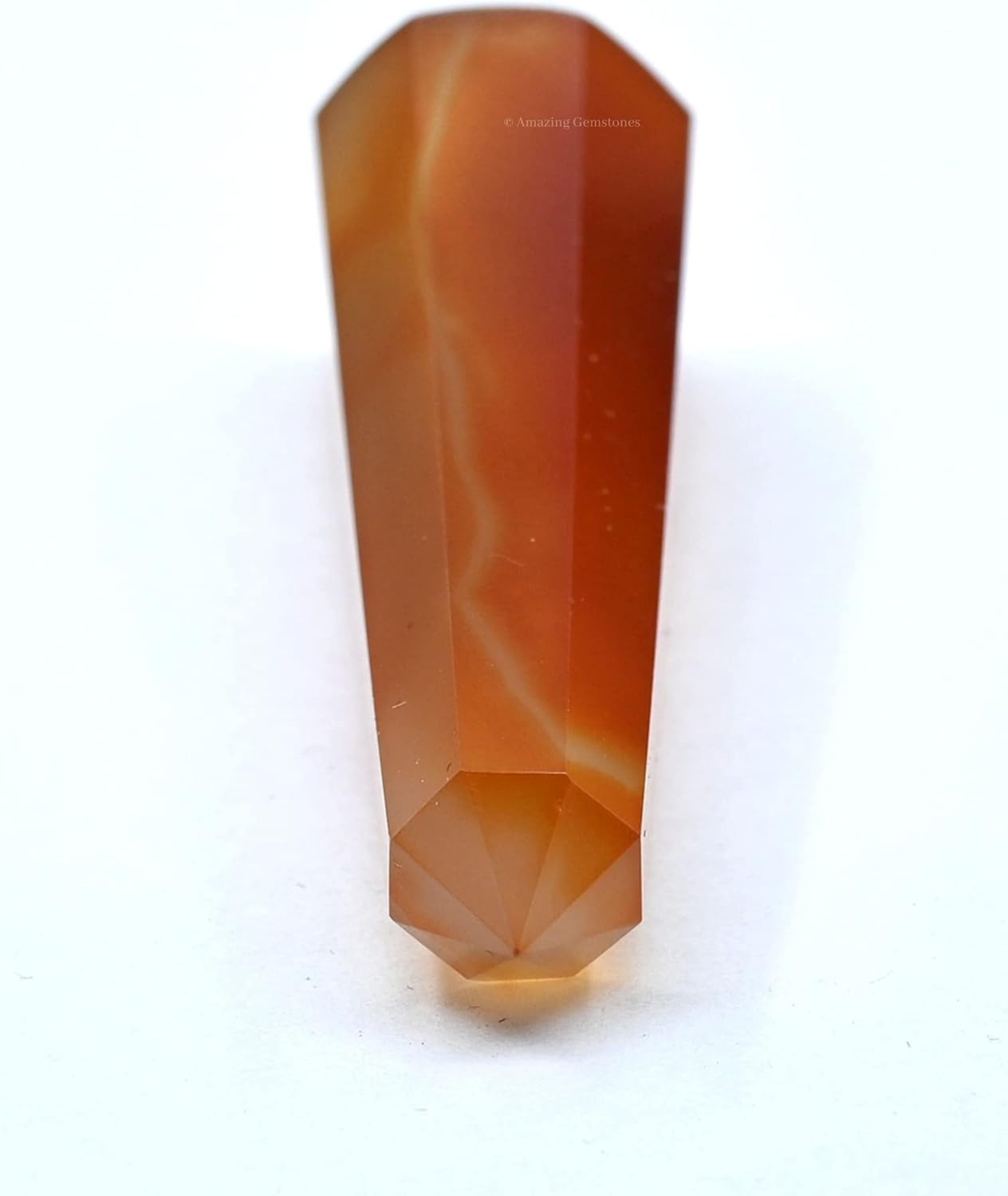 Amazing Gemstone Carnelian Onyx Crystal Towers ~ Natural Healing Crystal Point Obelisk for Reiki Healing and Crystal Grid (2 to 3 INCH)
