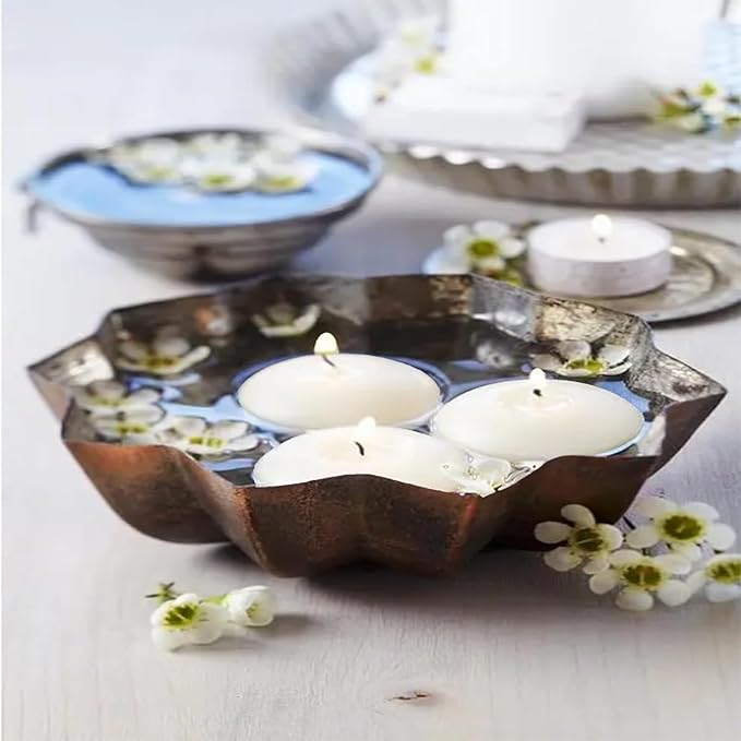 36 Floating Candles, Smoke-Free and odorless, Burning continuously for 8-10 Hours, White, 3-inch Floating Candles, Suitable for Valentine's Day, Weddings, Holidays, Home Decoration