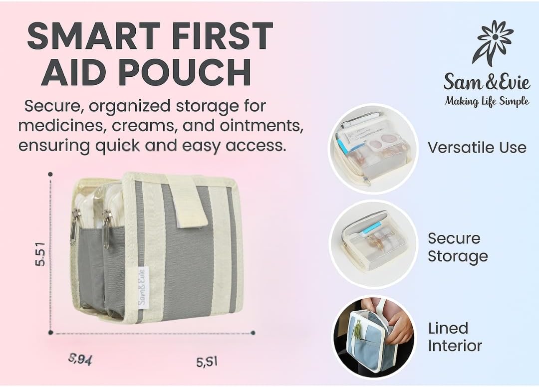 4-in-1 Baby Diaper Bag Organizer Set – Travel Packing Cubes for Baby Essentials, Newborn Must Haves, Diaper Bag Accessories, Wipes Pouch, Snack Pouch – For Boys, Girls, and On-the-Go Parents