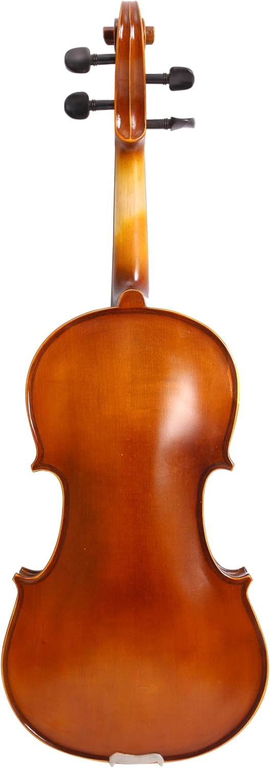 Violin 1/2 size Beginner Violin kit for Kids &Students Spruce Top Maple Back Side Starter Violin with Case,Bow,Rosin,Tuner,Shoulder Rest and Extra Strings