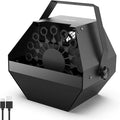 Theefun Batteries Bubble Machine: 750ML Metal Bubble Blower Type-C Operated with 1000+ Bubbles Per Minute, Professional Automatic Portable Bubble Maker for Parties Wedding Birthday Indoor Outdoor Use