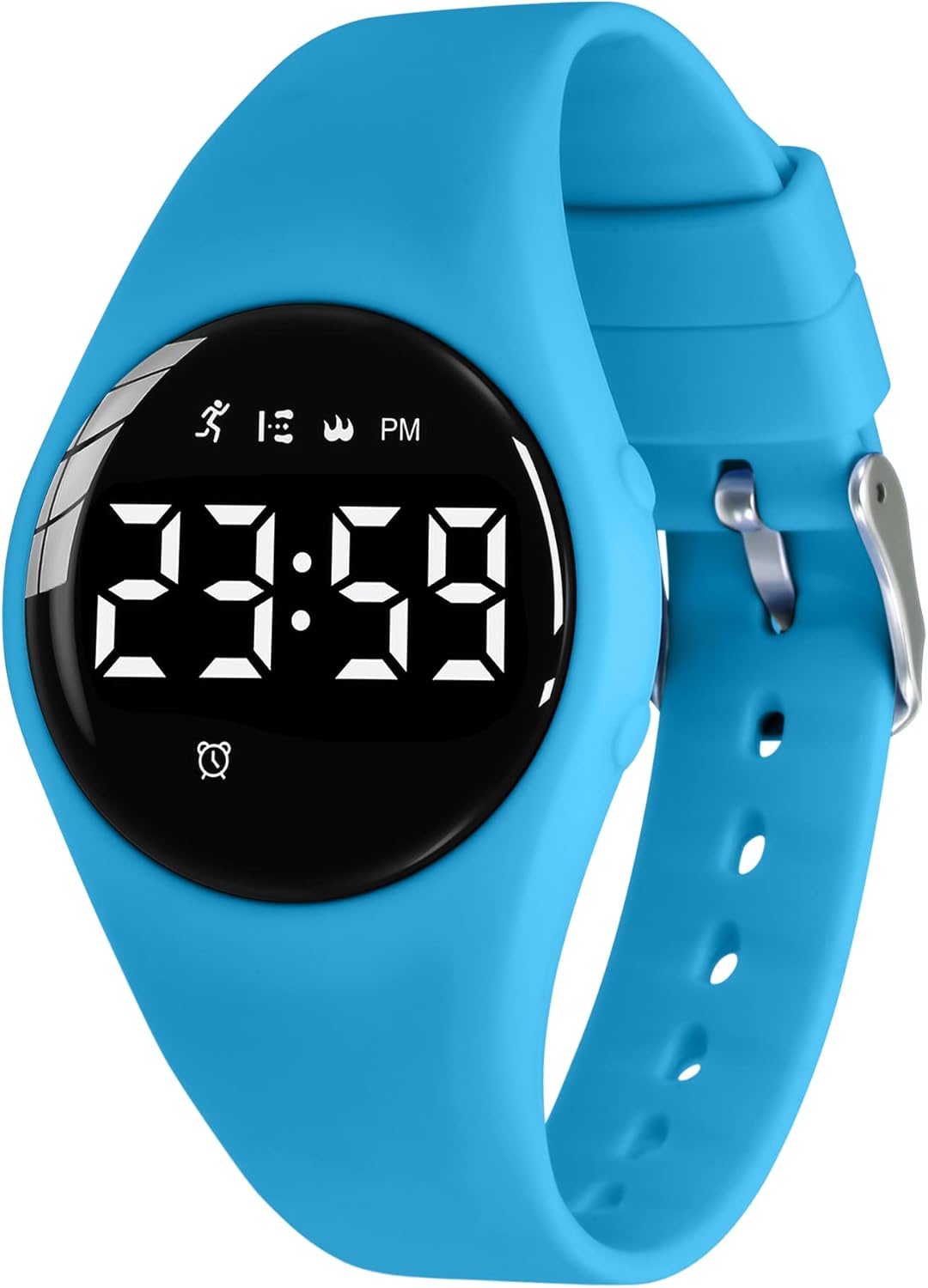 Kids Watches for Girls Boys Digital Sport Watch with Step Counter Pedometer Vibration Alarm Clock, No App Waterproof Fitness Tracker Kids Watch Boys Girls Teens Students Ages 5-16