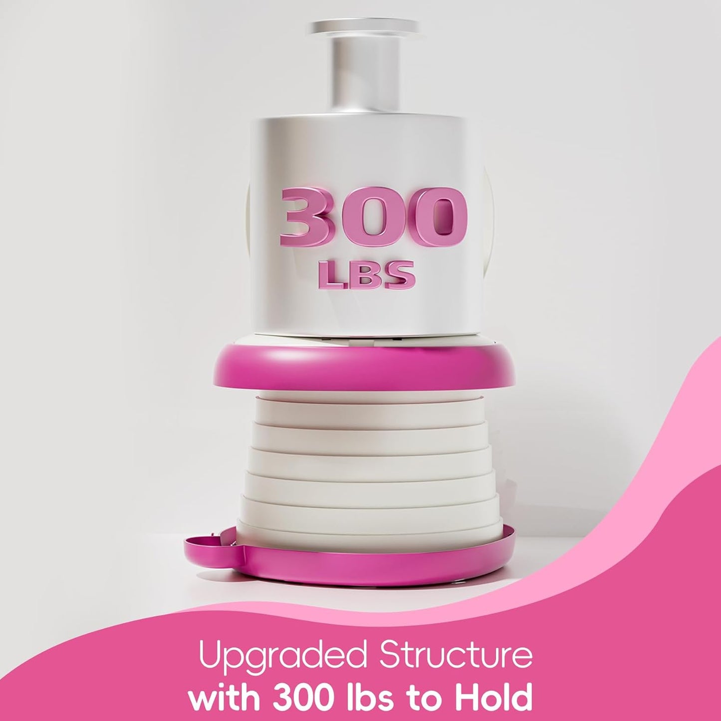 Travel Potty Seat for Toddler，Foldable Car Potty for Toddler, Portable Toilet Seat for Kids with Potty Liners, Absorbent Pads, Portable Potty Seat for Toddler Travel, Camping and Outdoor Use