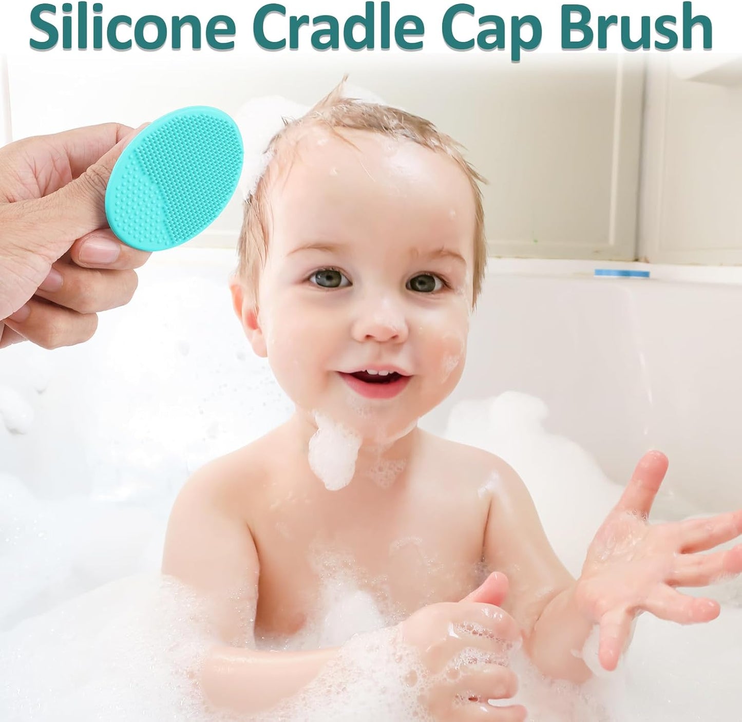 Baby Grooming Kit, Infant Safety Care Set with Hair Brush Comb Nail Clipper Nasal Aspirator,Baby Essentials Kit for Newborn Girls Boys (Green)