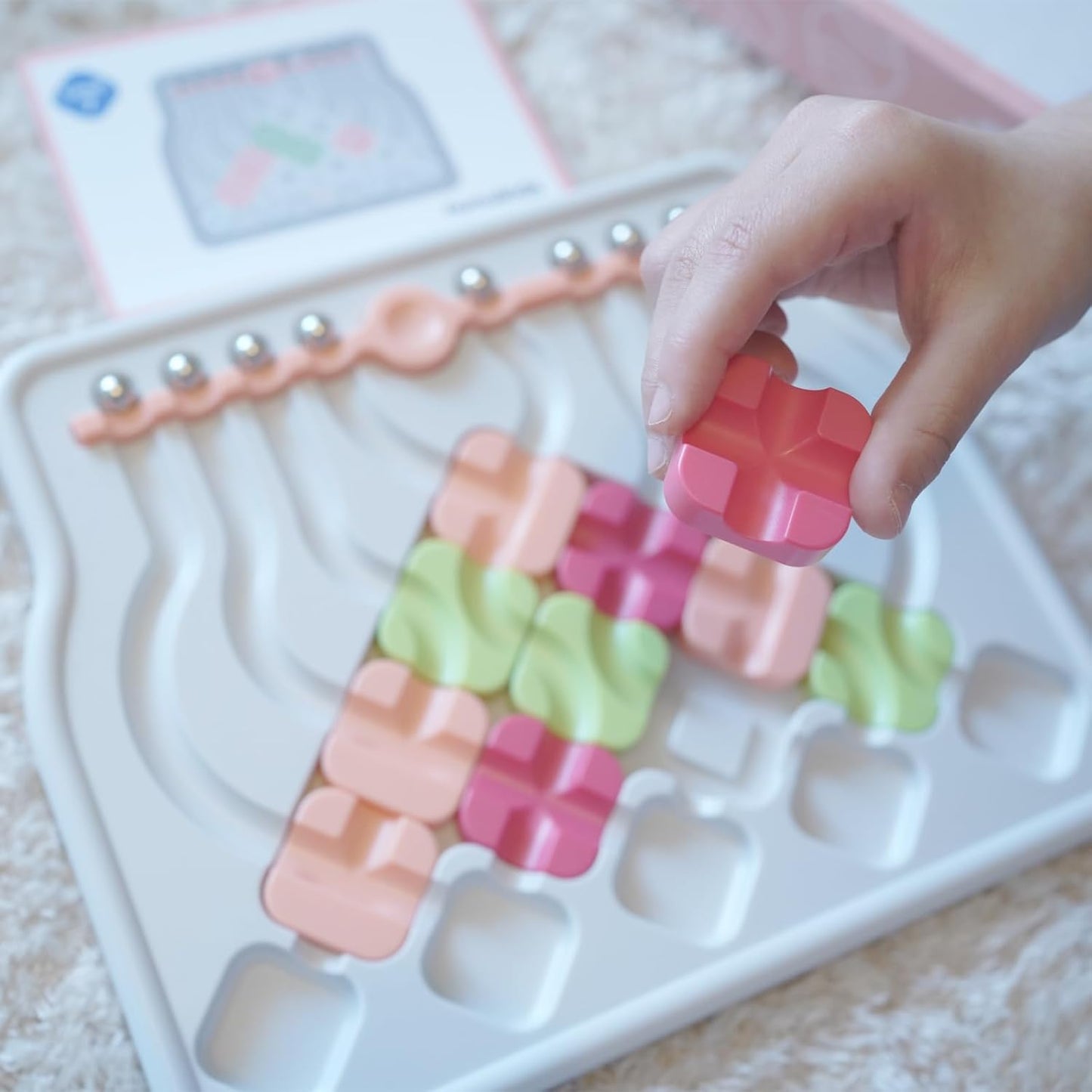 Marble Circuit Puzzle - Exciting Maze Game Toy for Kids, Fun Brain Teasers for Kids 6 Years and Above