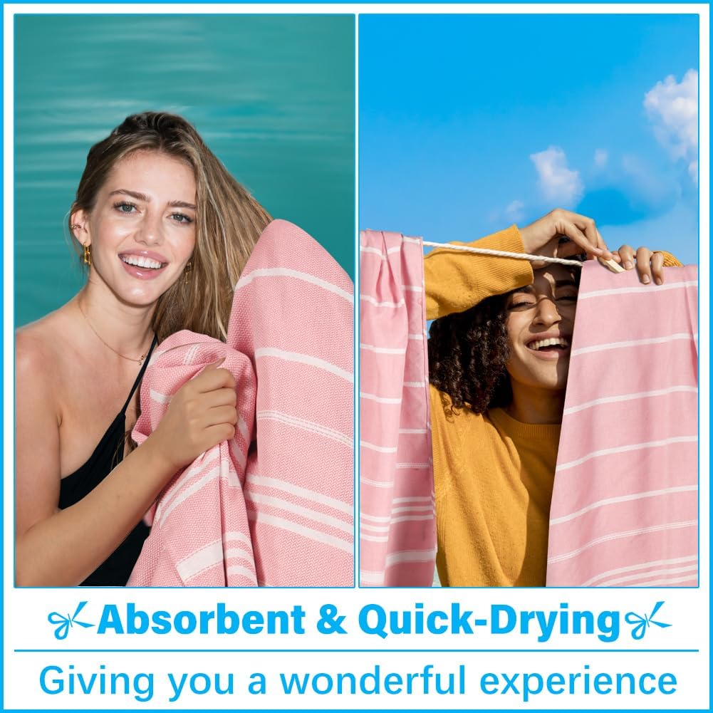 Oversized Turkish Beach Towel Blanket XXL Cotton Sandproof Towels Boho Woven Extra Large Big Sand Free Giant Throw Thick Blankets Huge Quilt XL Picnic Camping Necessities Cloud For Adult Gifts