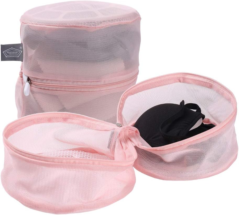 Kimmama Laundry Bag Mesh Wash Bags, Washing Machine Wash Bag, Net Washer Sack with Zipper, Dryer Pouch for Cleaning and Drying Cloths, Garment, Sweater, Delicates, lingerie, Bra, Pant, Sock, Toys