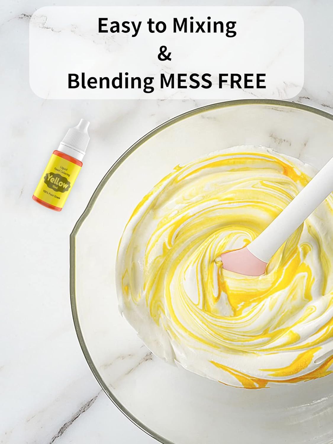 Liquid Food Coloring Set for Baking, Shanlinly Easter Egg Dye Kit 12 Color Food Grade Neon Food Dye Tasteless Liquid Icing Colors for Cake Decorating, Fondant, Frosting, Cookies, 0.35 Fl. oz/Bottles