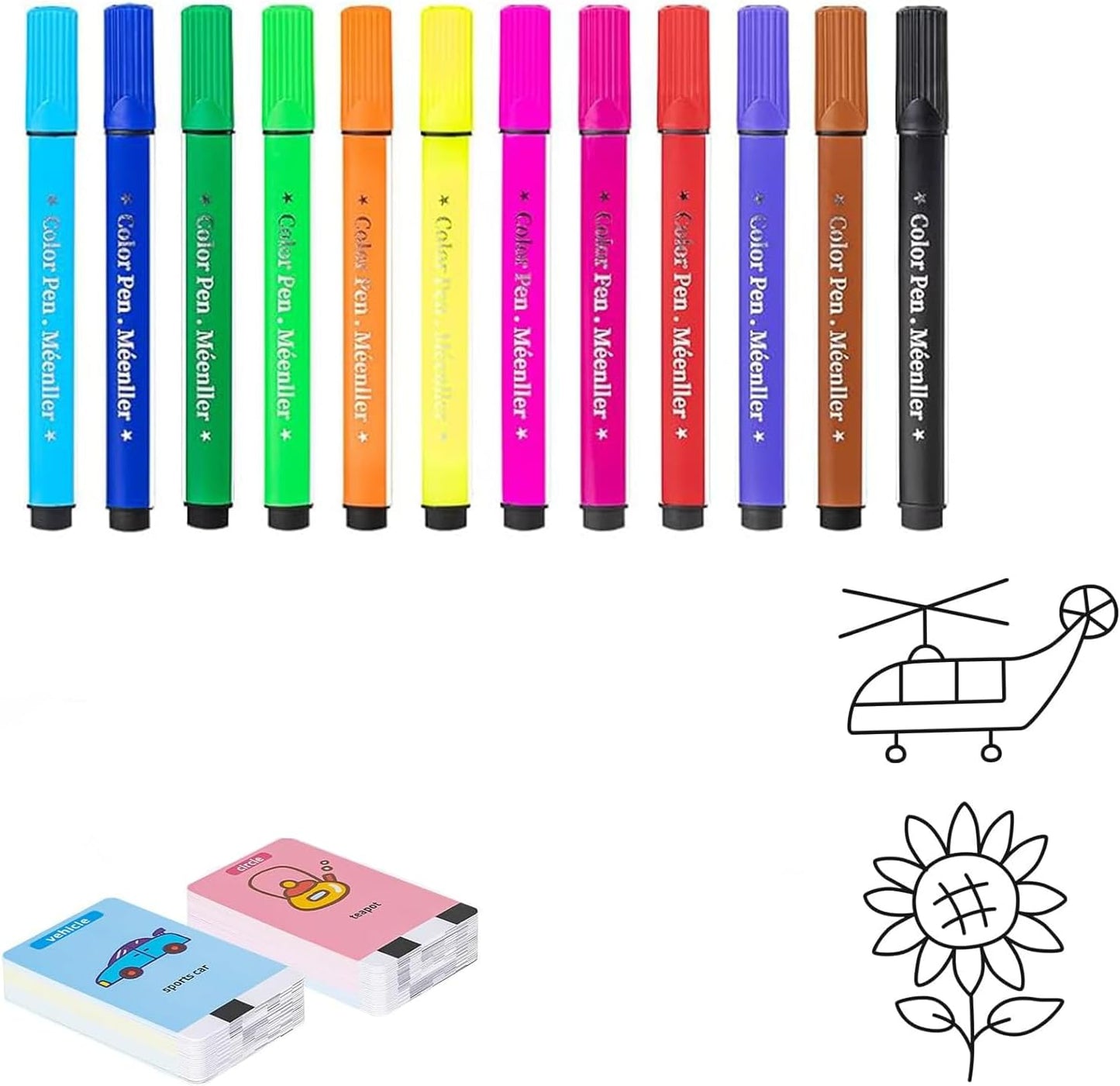 Drawing Robot Toy (12Pcs Pen)