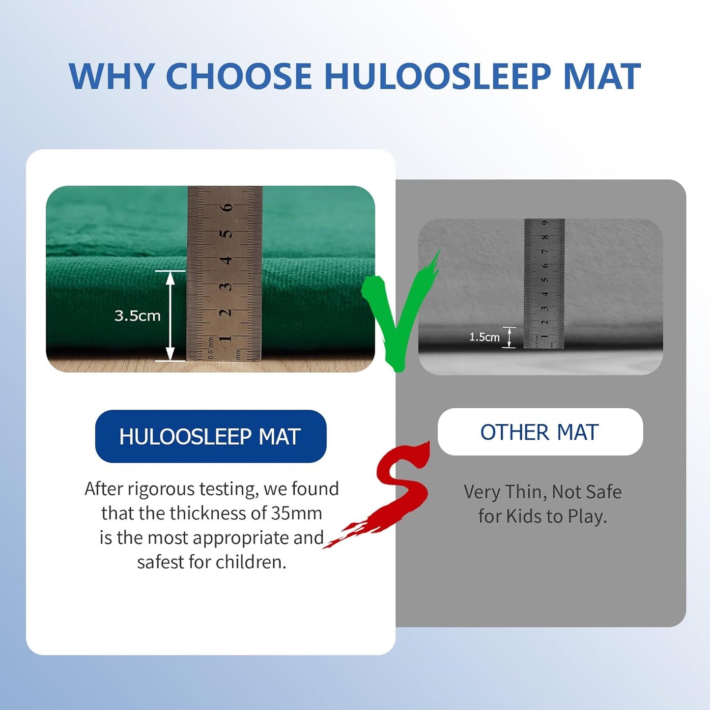 Baby Play Mat for Floor,1.3" Thick Memory foam Tummy Time Mat,Soft Coral Velvet Nursery Rug,Extra Large Non Slip Crawling Mat for Toddlers,Infants,kids,Yoga Mat,Tatami Style for Living Room(Dark Green)