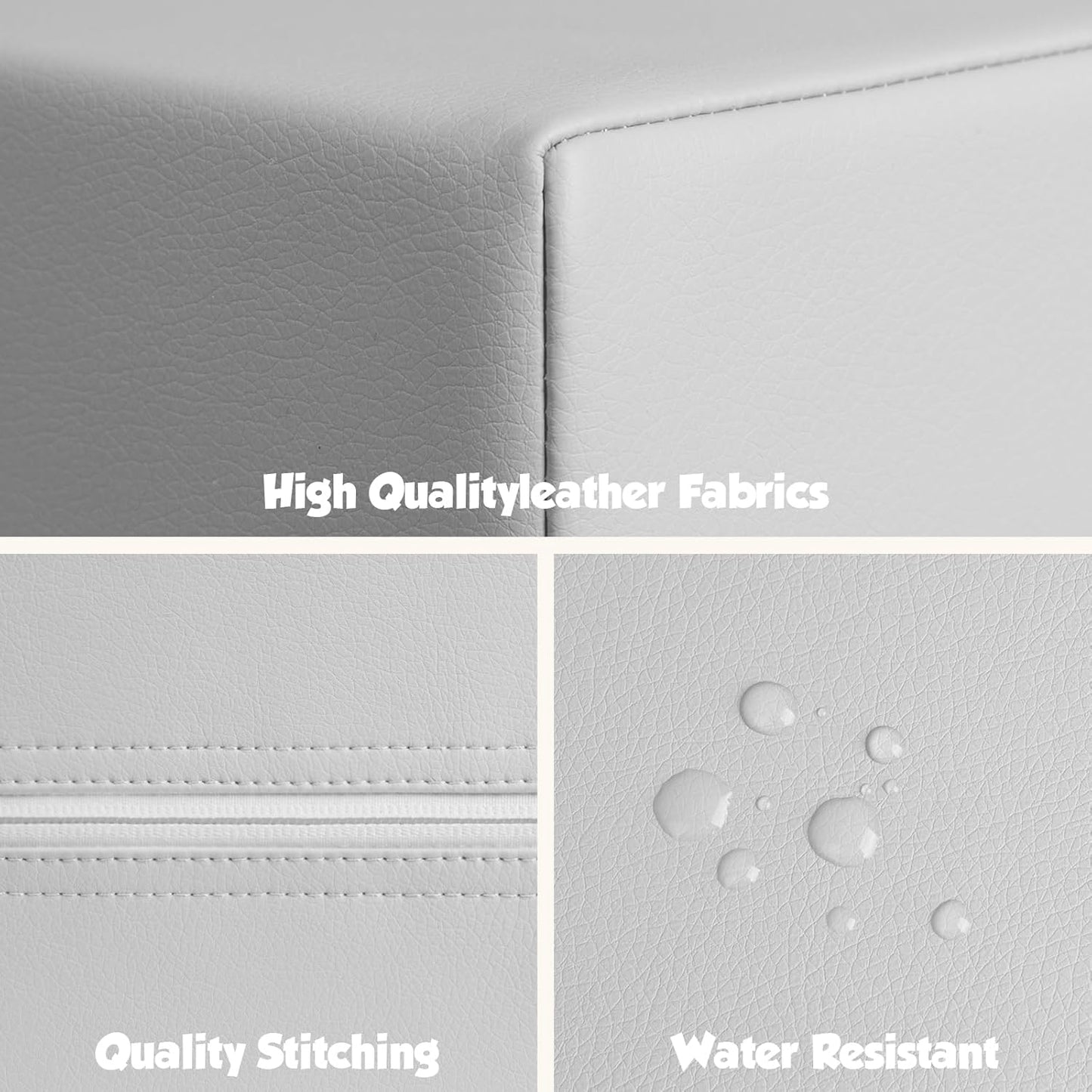 6-Piece Soft PU Leather Toddlers Climbing Toys, Baby Foam Climbing Blocks for Kids 3, Baby Climbing Structures Play Gym for Toddlers, Indoor Climb and Crawl Activity Play Set