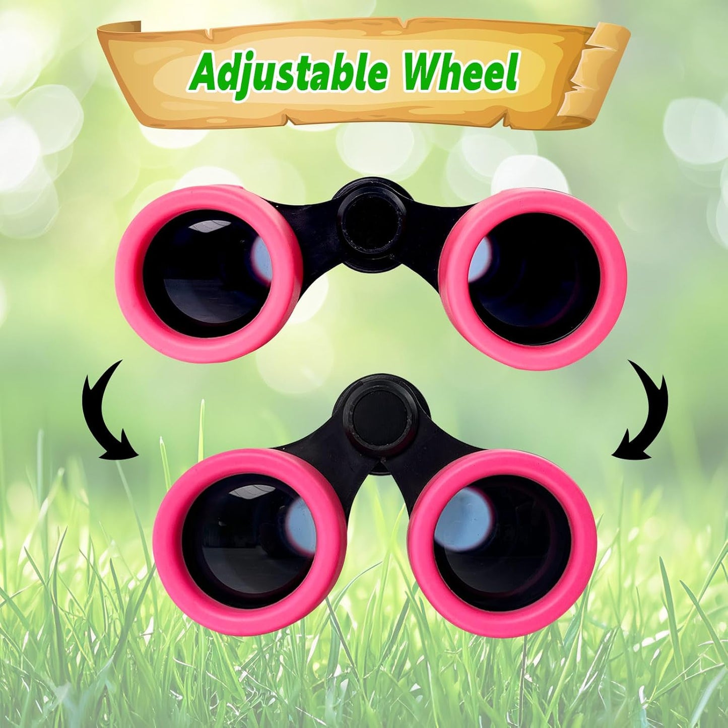 Binoculars for Kids, Kids Binoculars for Ages 3-12 Boys Girls, Outdoor Gifts Toys for Kids- Perfect for Bird Watching, Camping, and Outdoor Exploration