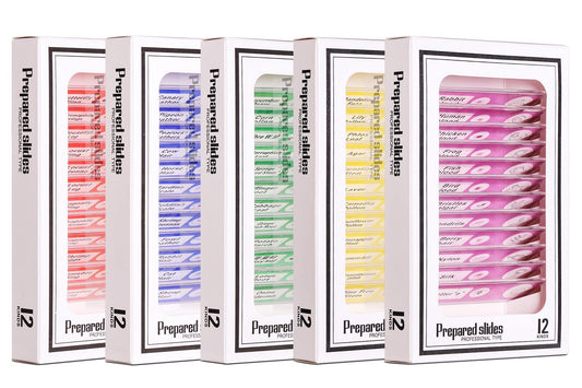 Prepared Plastic Microscope Slides with Specimens for Kids, Microscope Sample Slides Full Range of Animal/Plant/Insect/Blood Biology Slides Gift Set for Kids Microscope (60PCS)