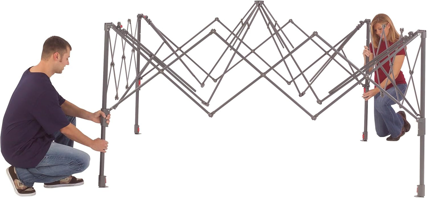 Coleman 13x13ft Instant Canopy Sun Shelter, Portable Shade Tent Sets Up in 3 Minutes, Vented Roof for Airflow & UPF 50+ Sun Protection, Great for Beach, Park, Tailgating, Camping, Backyard & More