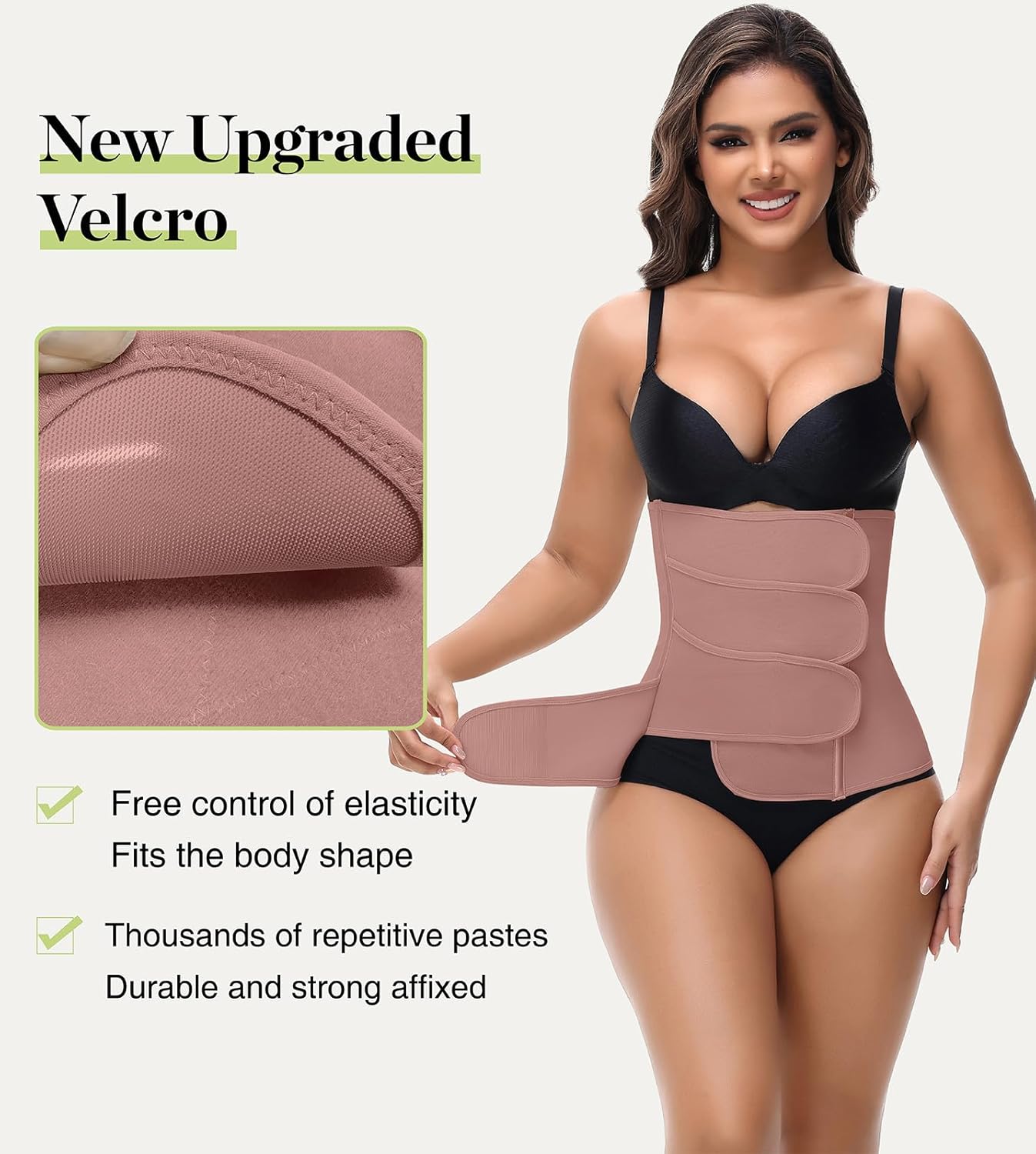 SHAPSHE Waist Trainer for Women Postpartum Recovery Wrap Waist Cincher Corset Shapewear Belly Band