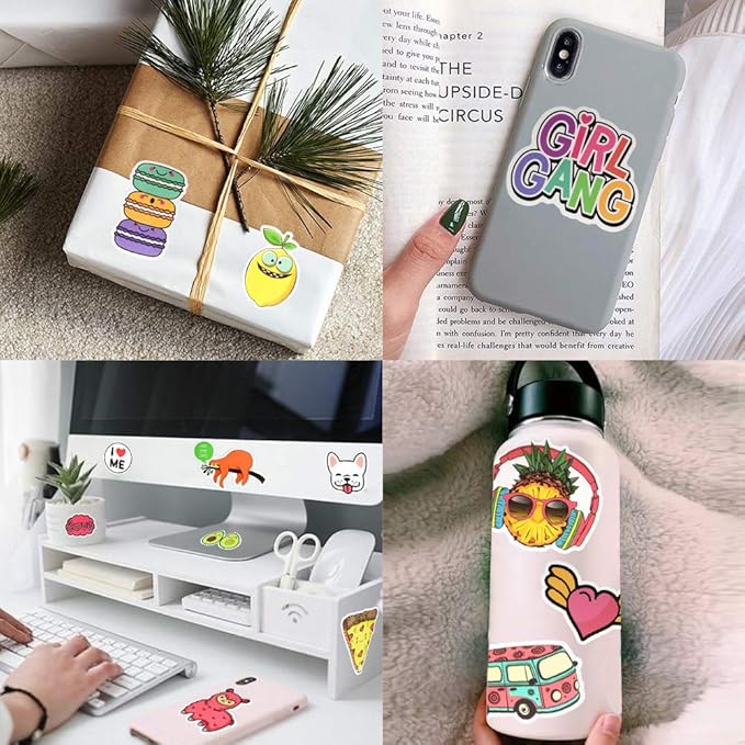 QTL VSCO Stickers for Girls Cute Stickers for Water Bottle Laptop Hydroflask for Teens Kids Waterproof Vinyl Pack 150Pcs