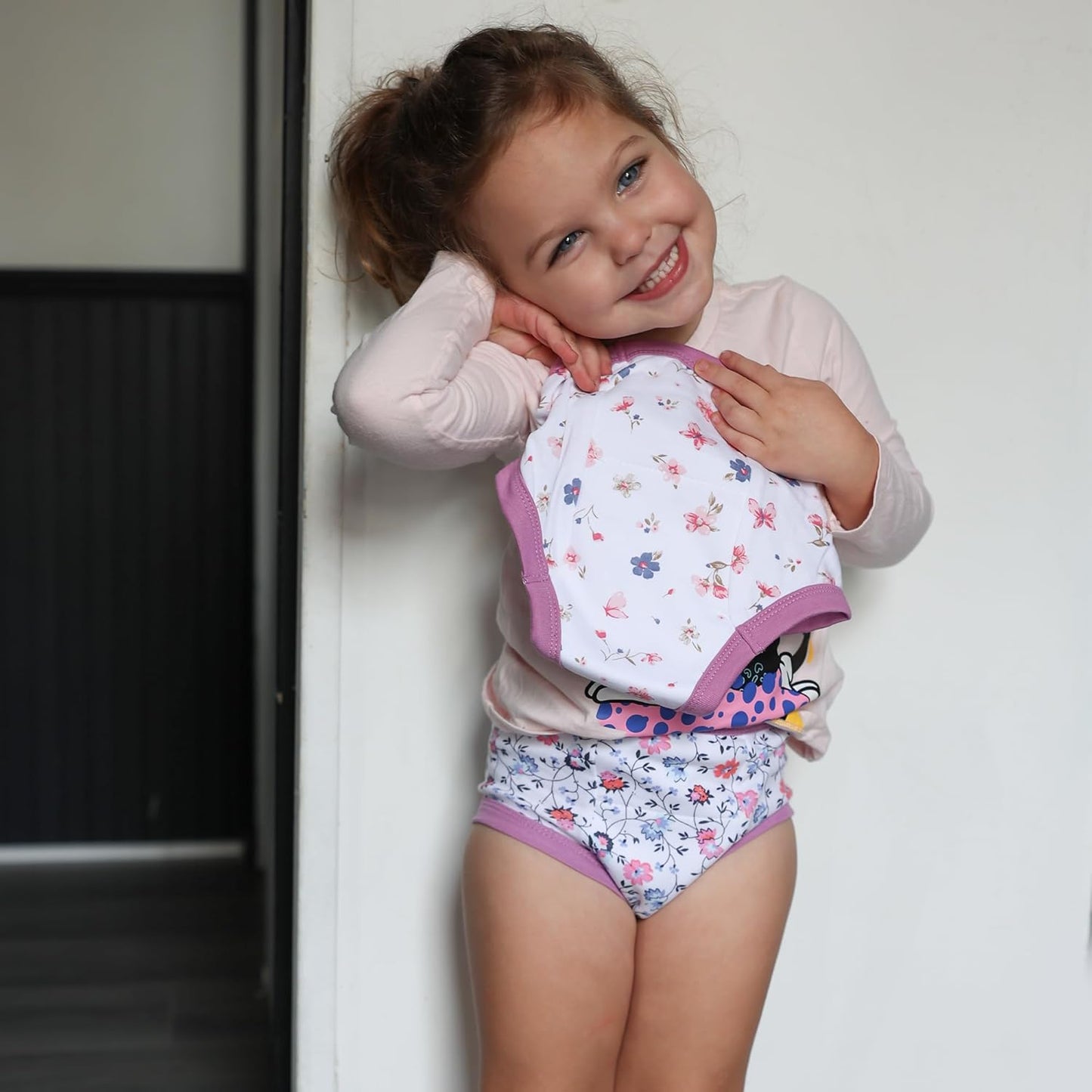 BIG ELEPHANT Potty Training Underwear - 10 Pack, 100% Cotton Absorbent Unisex Toddler Pee Pants for Boys Girls