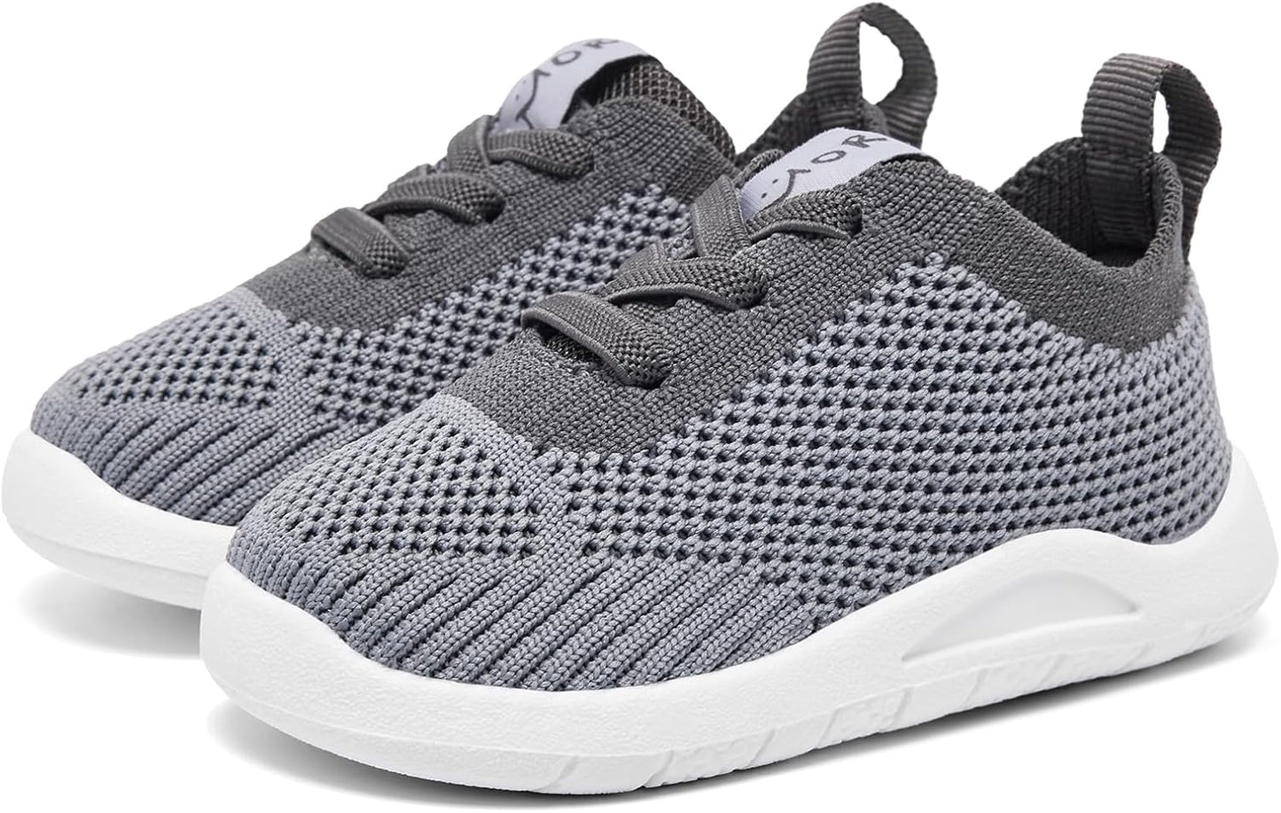 MORENDL Toddler Shoes Baby Walking Sock Shoes Infant Sneakers 0-4 Years Boy Girl Barefoot Tennis Shoe Non-Slip Brethable