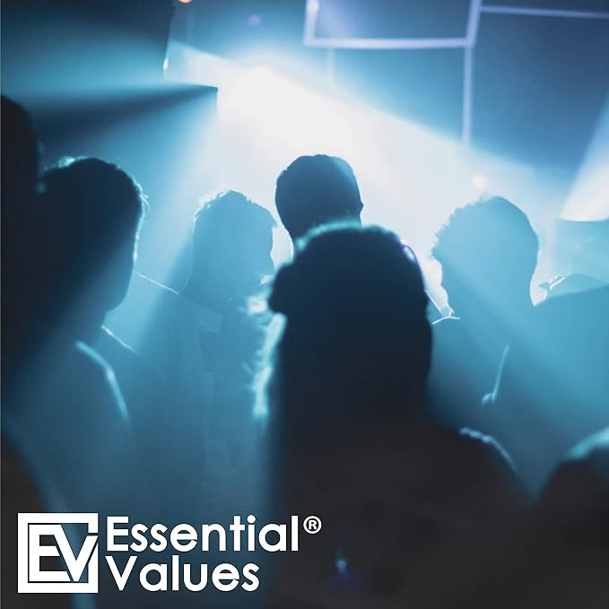 Essential Values Fog Machine Fluid - Extreme High Density Fog Juice (128 FL OZ / 1 Gallon) – White-Out Conditions for Water Based Foggers Designed for 700 Watts+ - Manufactured in USA