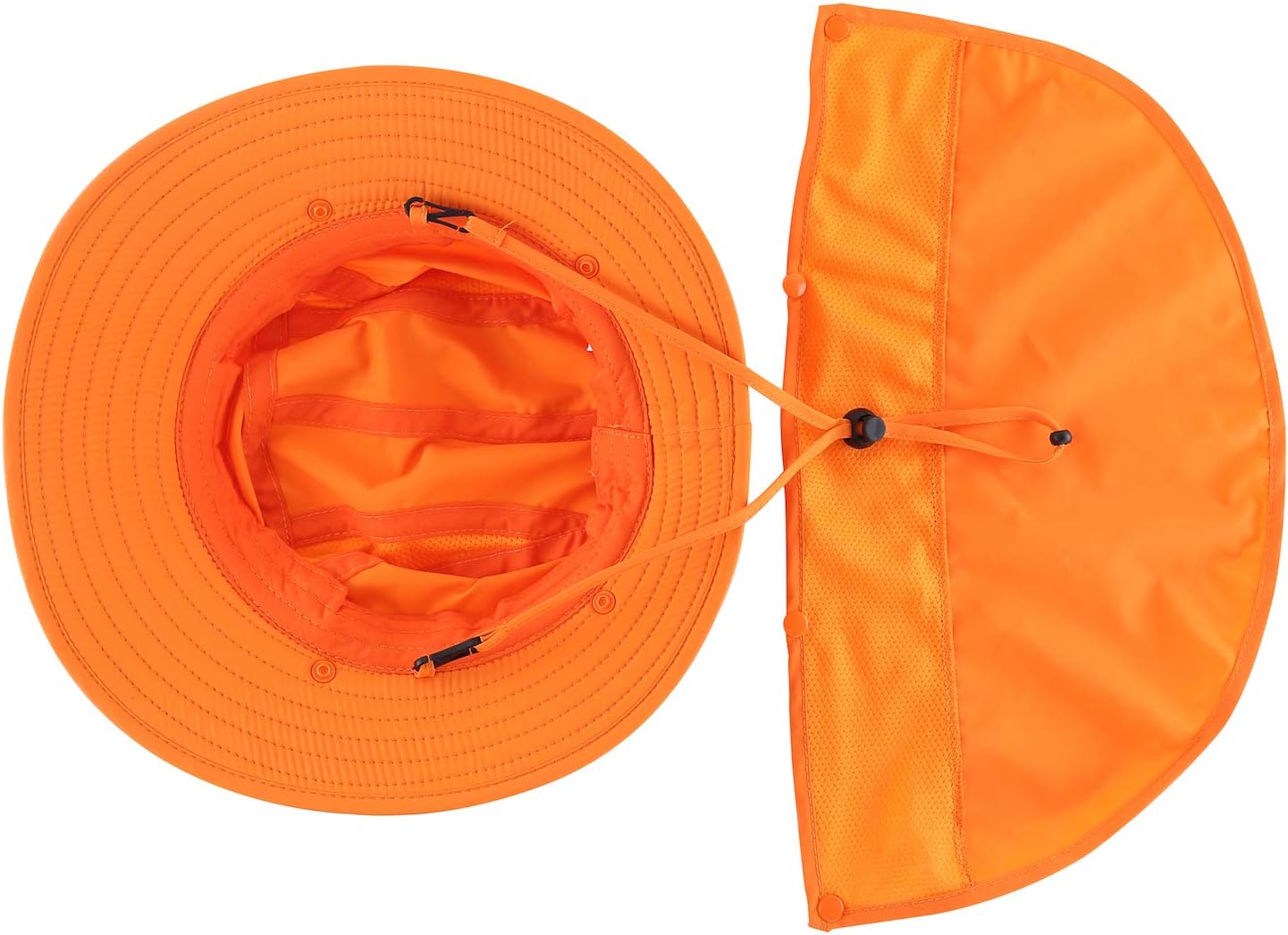 Home Prefer UPF 50+ Boys Sun Hat with Neck Flap Wide Brim Summer Beach Bucket Hat for Boys Girls Toddler Kids Safari Hat