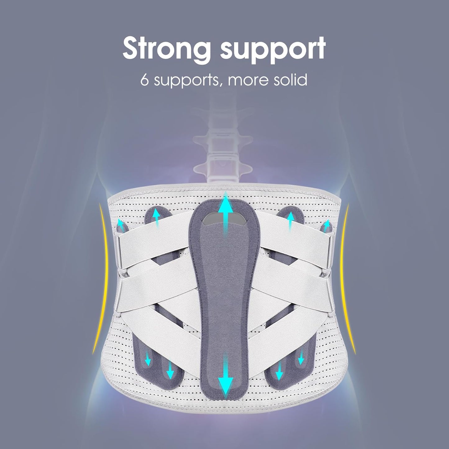 Elastic Abdominal Binder Lower Waist Support Belt, Post Surgery Postpartum Belly Band Wrap Back Support Belt Stomach Compression Wrap Waist Recovery for Men and Women (Small)