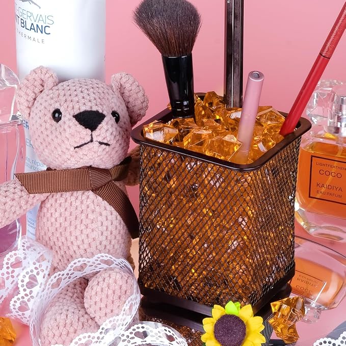 Babenest Acrylic Crushed Ice Rocks, 150 PCS Fake Crystals Plastic Ice Cubes Diamonds Gems for Vase Fillers, Home Decoration, Table Scatter, Event, Wedding, Arts & Crafts (Orange)