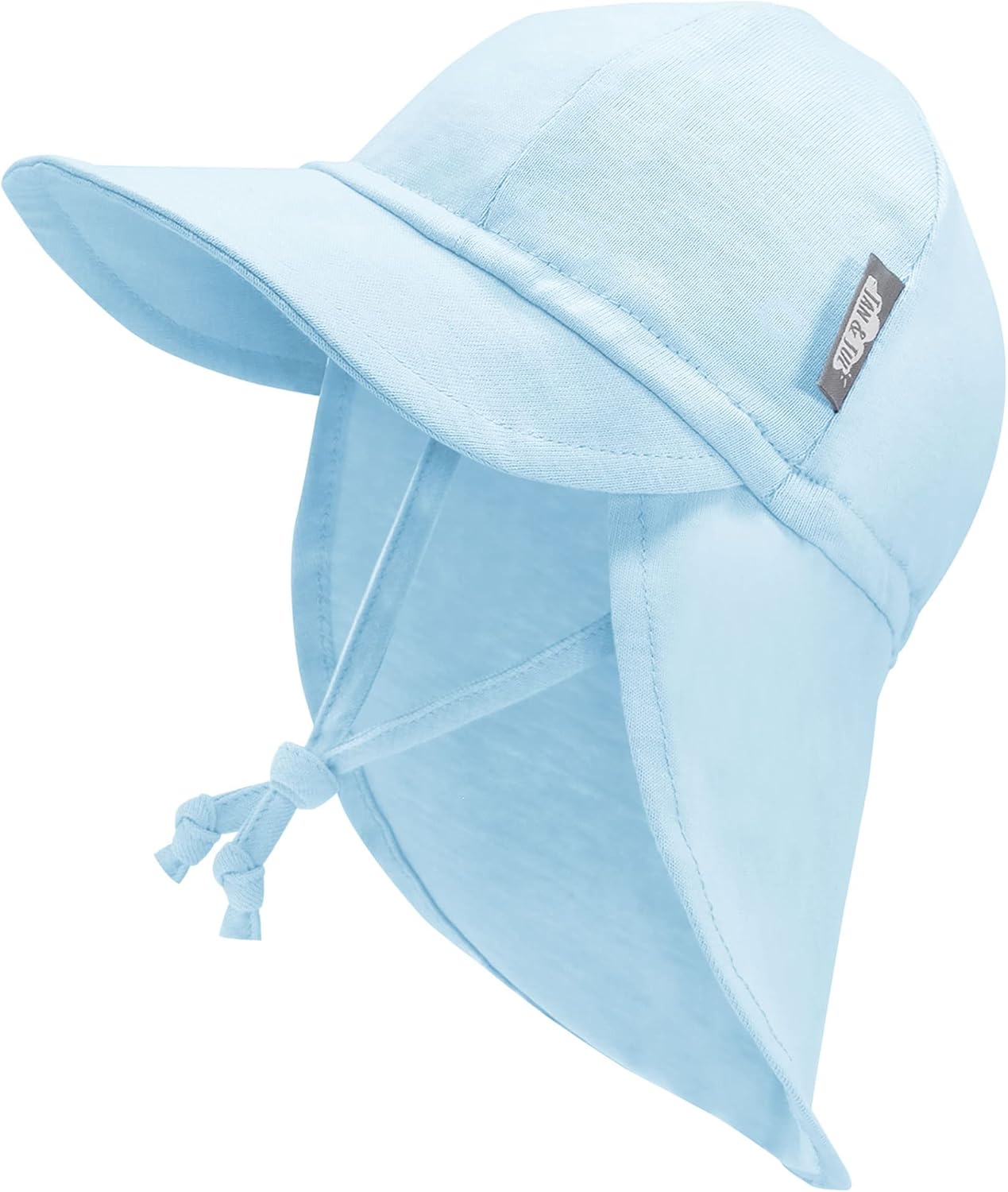 JAN & JUL Sun Soft Baby Cap | Cotton Neck Flap Hat for Littles