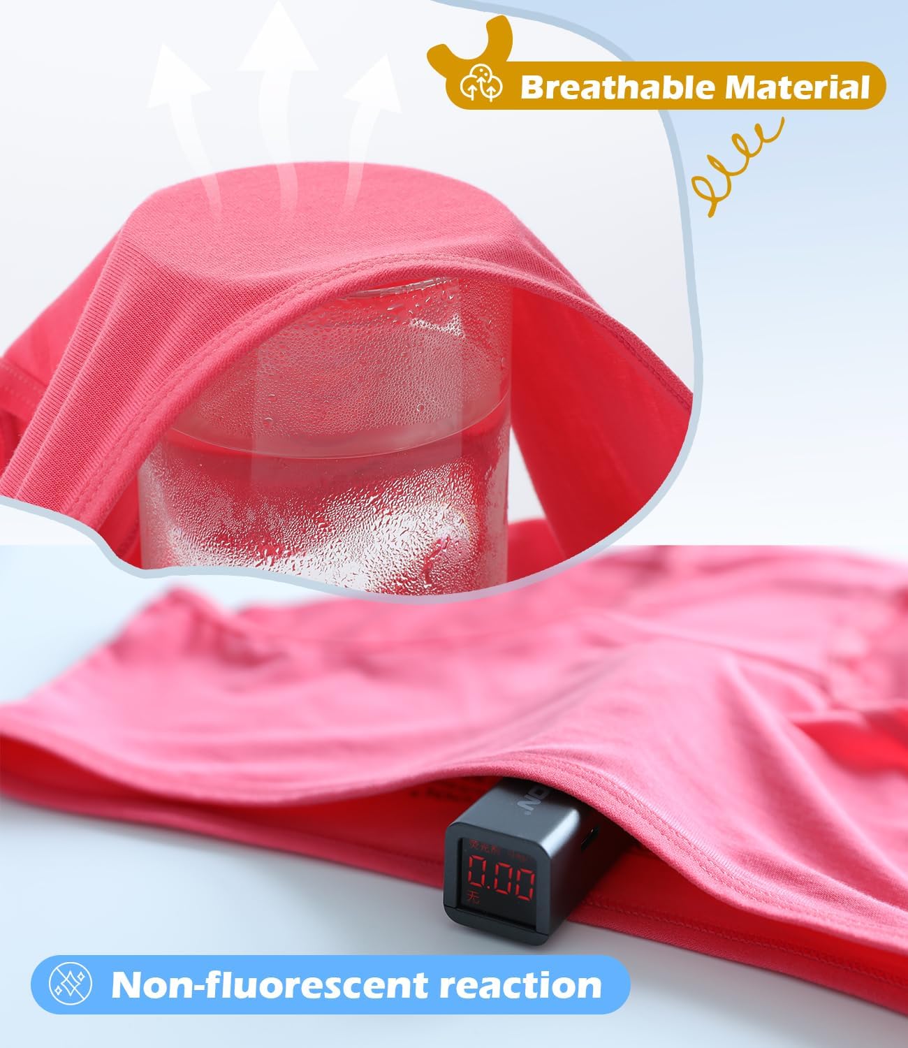 BAMBOO COOL Girls Underwear Kids Soft Skin-friendly Panties Breathable Lightweight Briefs For Teens 6-14 Years 6 Pack