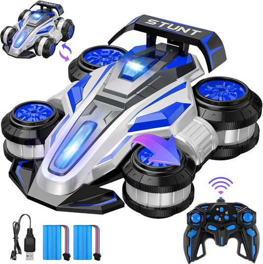 High-Speed Drift RC Stunt Deformation Car, 360-Degree Rotating Transforming RC Car, Birthday Gift for Boys and Girls Aged 6-16