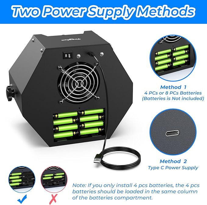 Theefun Bubble Machine: Remote Control 750ML Metal Bubble Blower Wireless USB Plug-in or 4 Batteries Operated High Bubble Output Automatic Bubble Maker for Party Wedding Birthday Indoor Outdoor Use